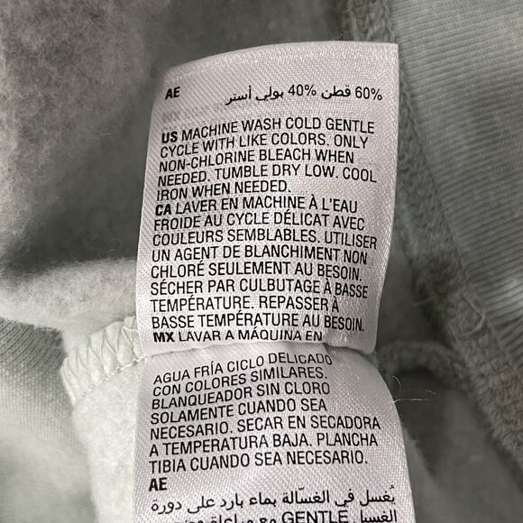 Karen Scott Sport X-Large Fleece Hooded Sweatshirt Hoodie Long Sleeve Heathered - Picture 6 of 6